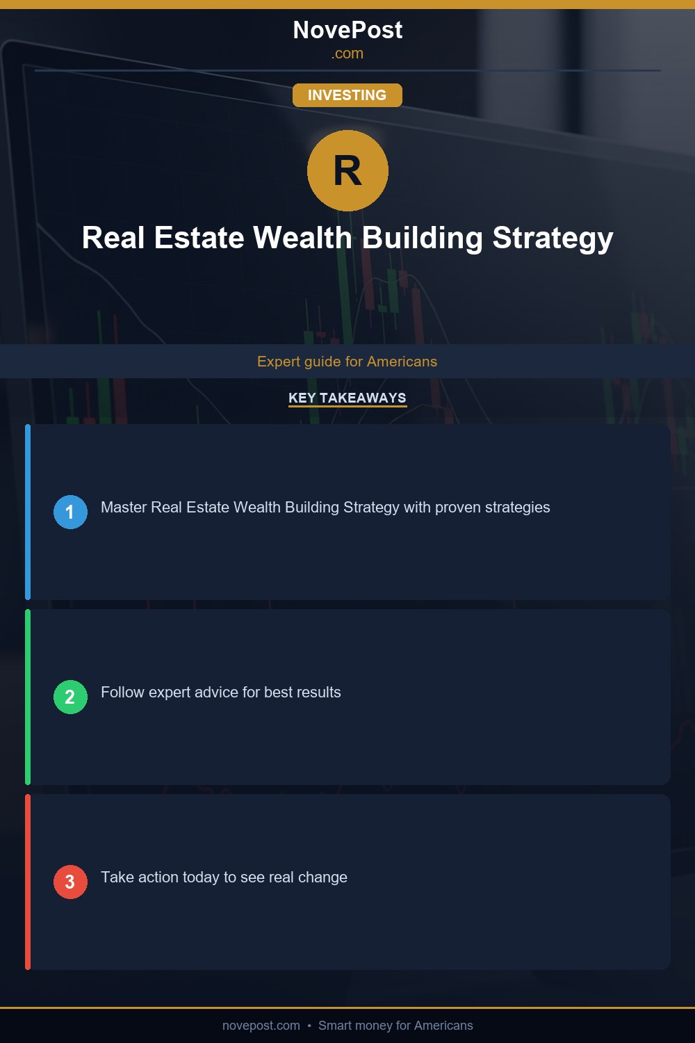 Real Estate Wealth Building Strategy infographic